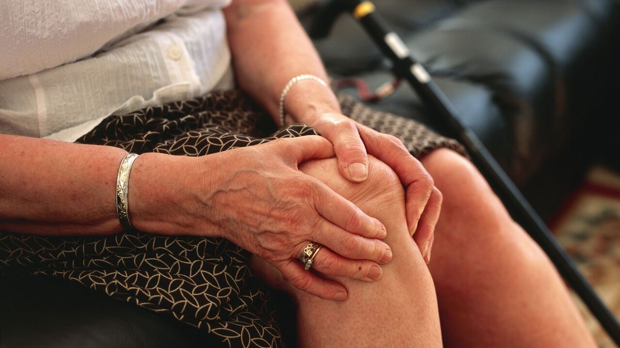 Artroza stawu kolanowego u starszej kobiety